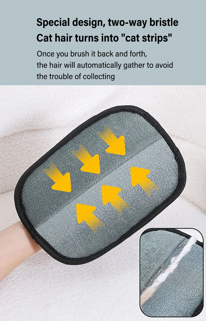 Electrostatic Pet Hair Remover Glove
