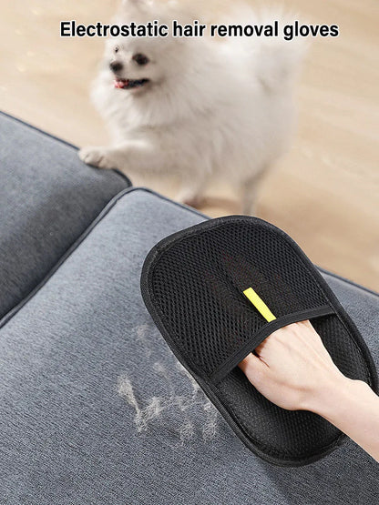 Electrostatic Pet Hair Remover Glove